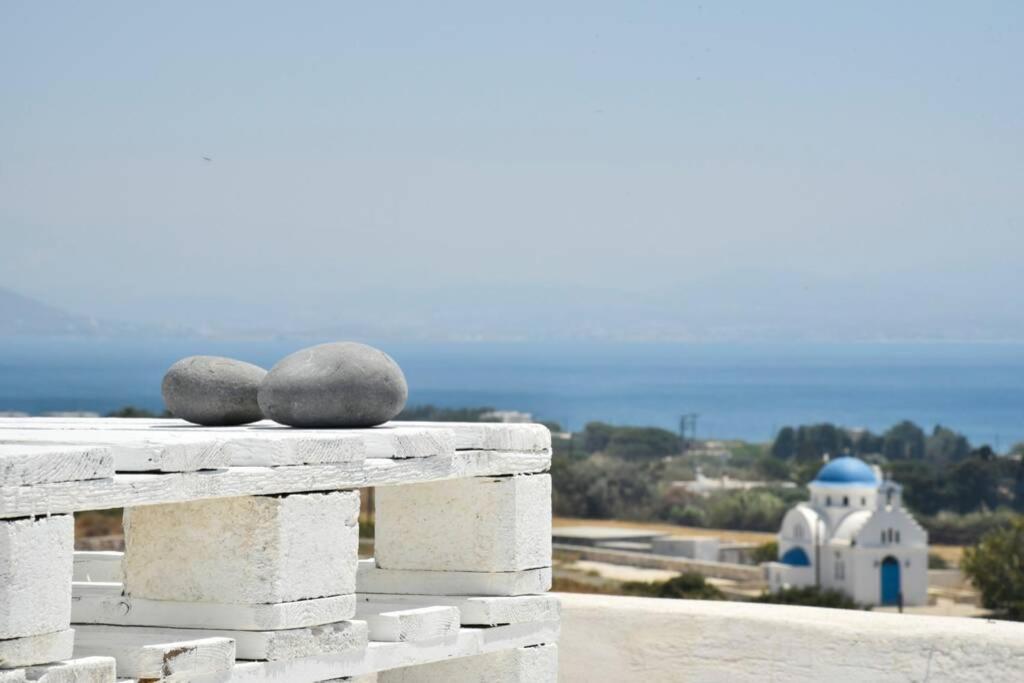 Sunny Studio W.Breathtaking Naxos Views In Isterni Lägenhet Isterni  Exteriör bild